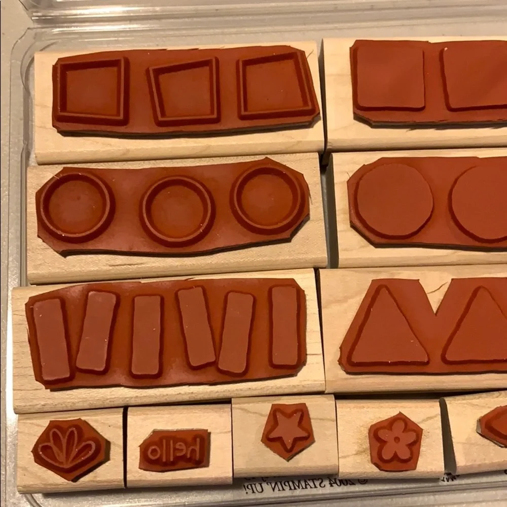 🎭 3/$25 - Stampin Up! Fun with Shapes set